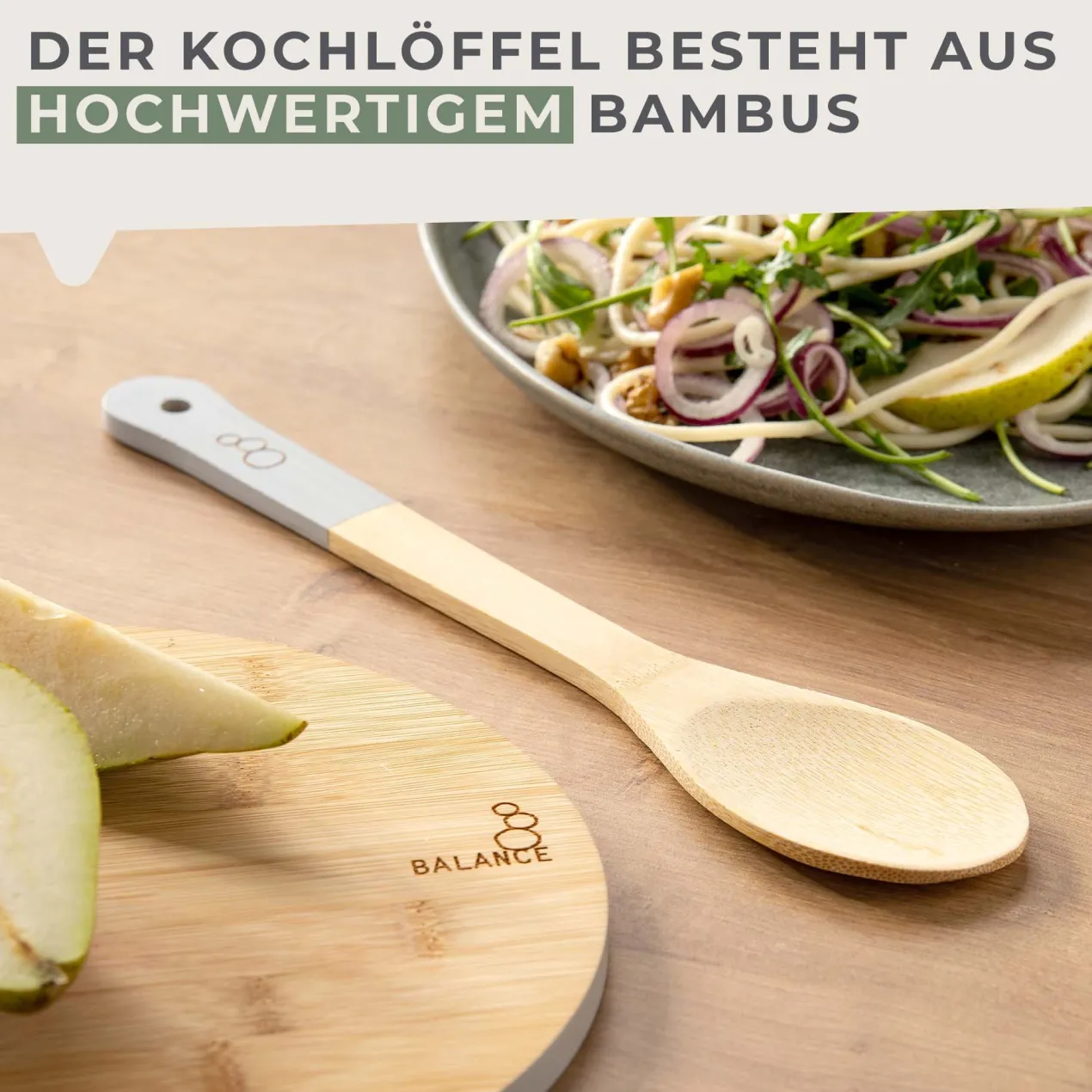Kochlöffel Balance, Bambus