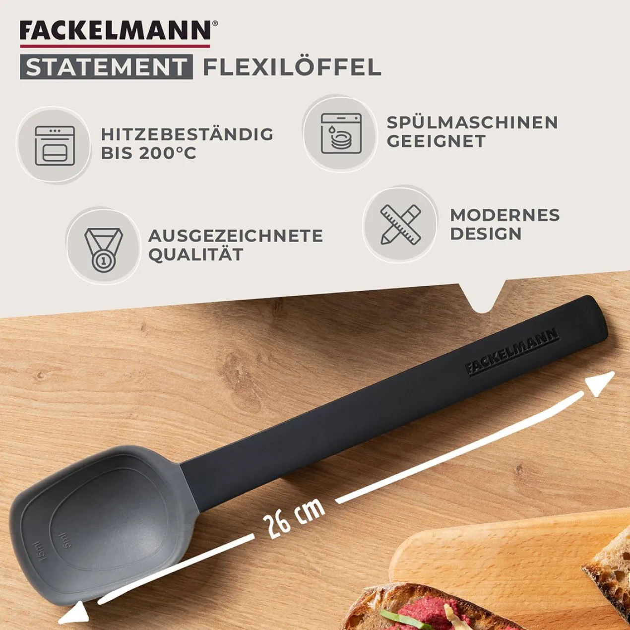 Kochlöffel flexibel Statement