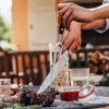 Kochmesser BBQ, 20cm Klinge