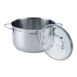 Kochtopf mit Deckel Lara, Ø24cm, Edelstahl