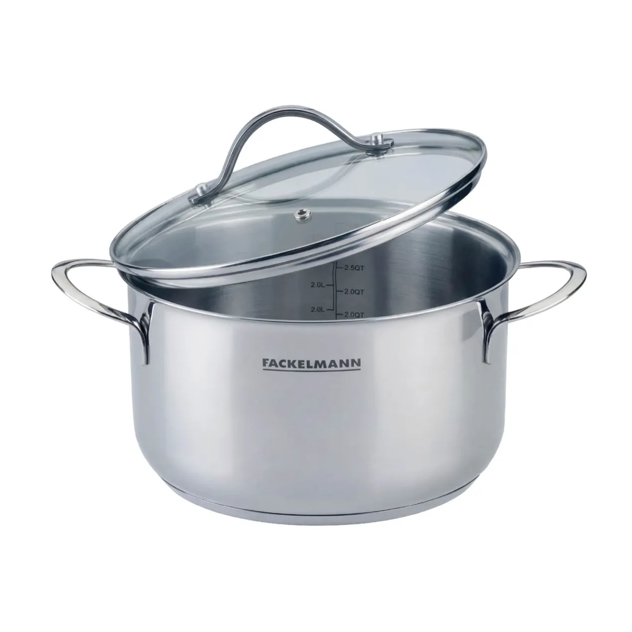 Kochtopf mit Deckel Lara, Ø20cm, 3L, Edelstahl
