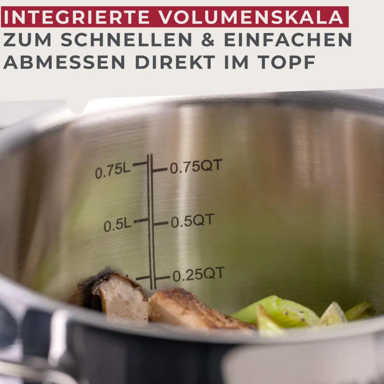 Kochtopf mit Glasdeckel Lara, Ø14cm