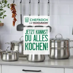 Kochtopf mit Glasdeckel Leipzig, Ø20cm