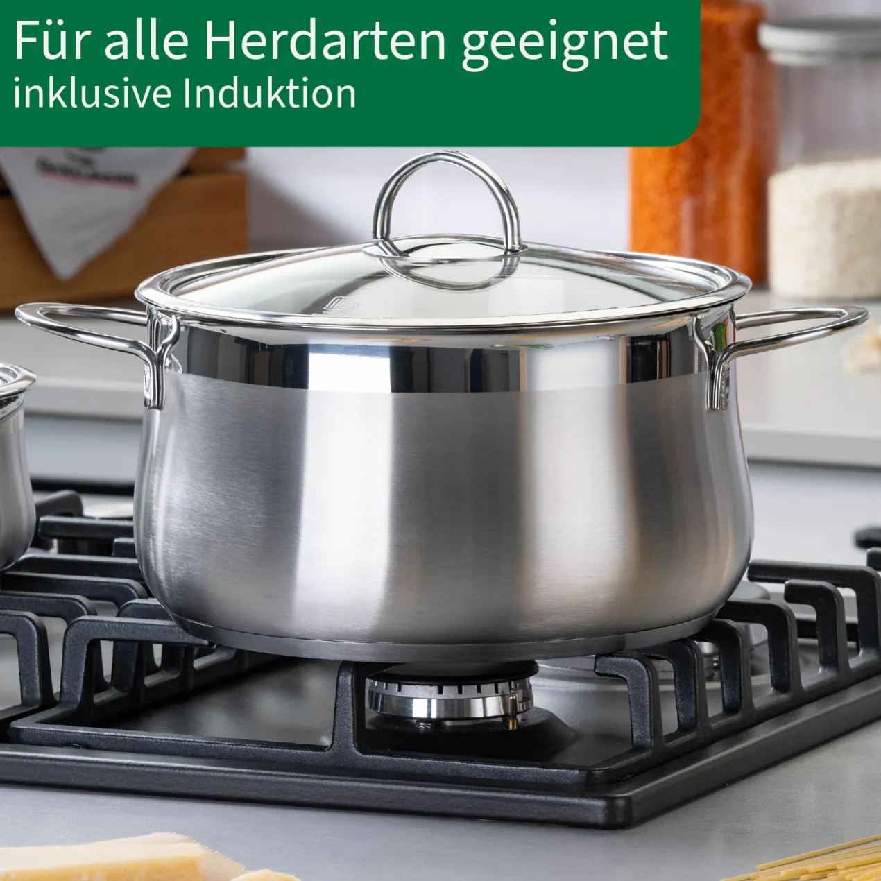 Kochtopf mit Glasdeckel Leipzig, Ø24cm