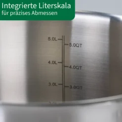 Kochtopf mit Glasdeckel Leipzig, Ø24cm