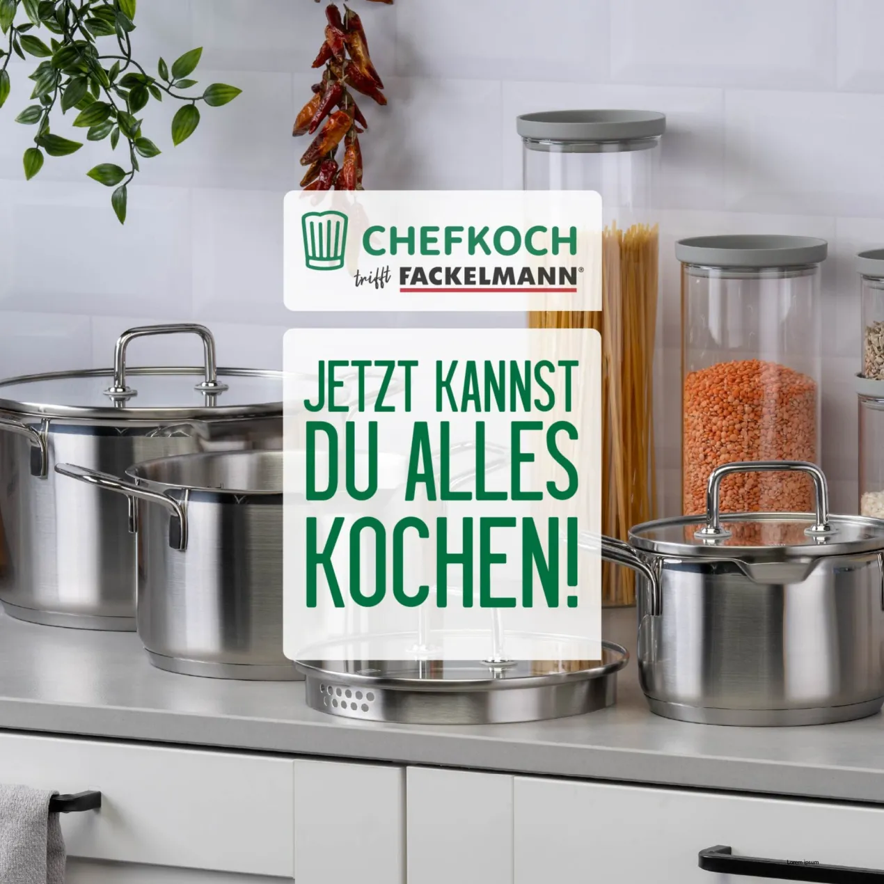 Kochtopf mit Glasdeckel Nürnberg, Ø24cm