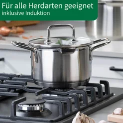 Kochtopf mit Glasdeckel Nürnberg, Ø16cm