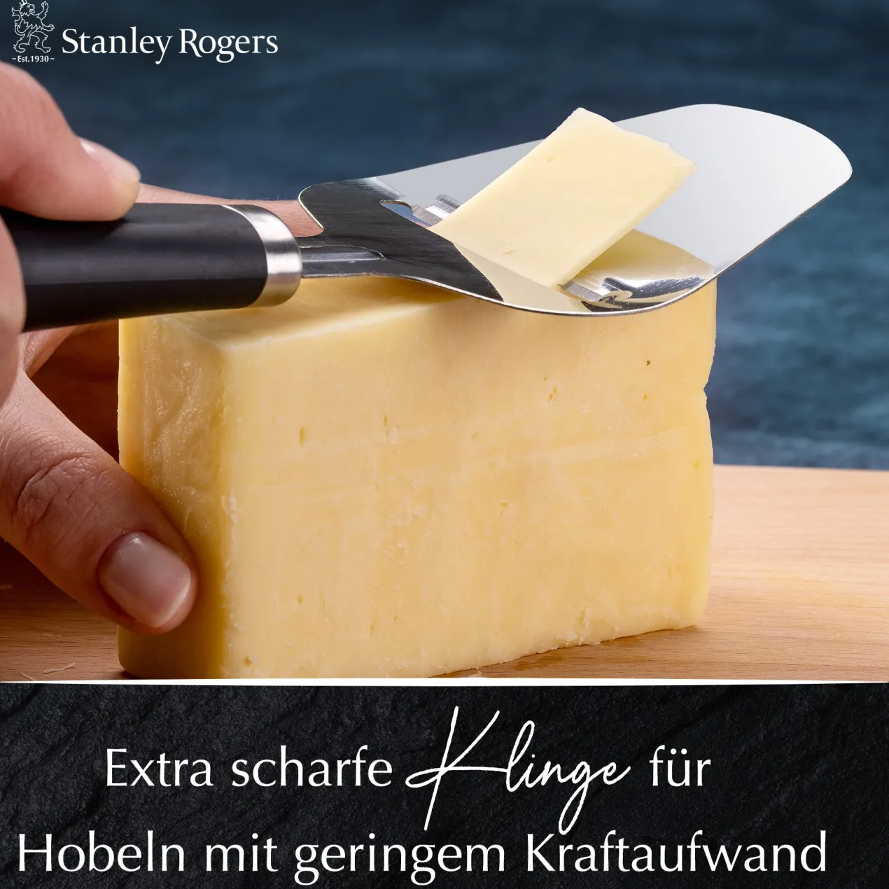 Käsehobel Pride, 21cm, Edelstahl