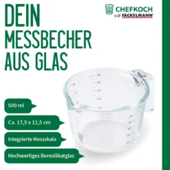 Messbecher Alles aus Glas, 500ml