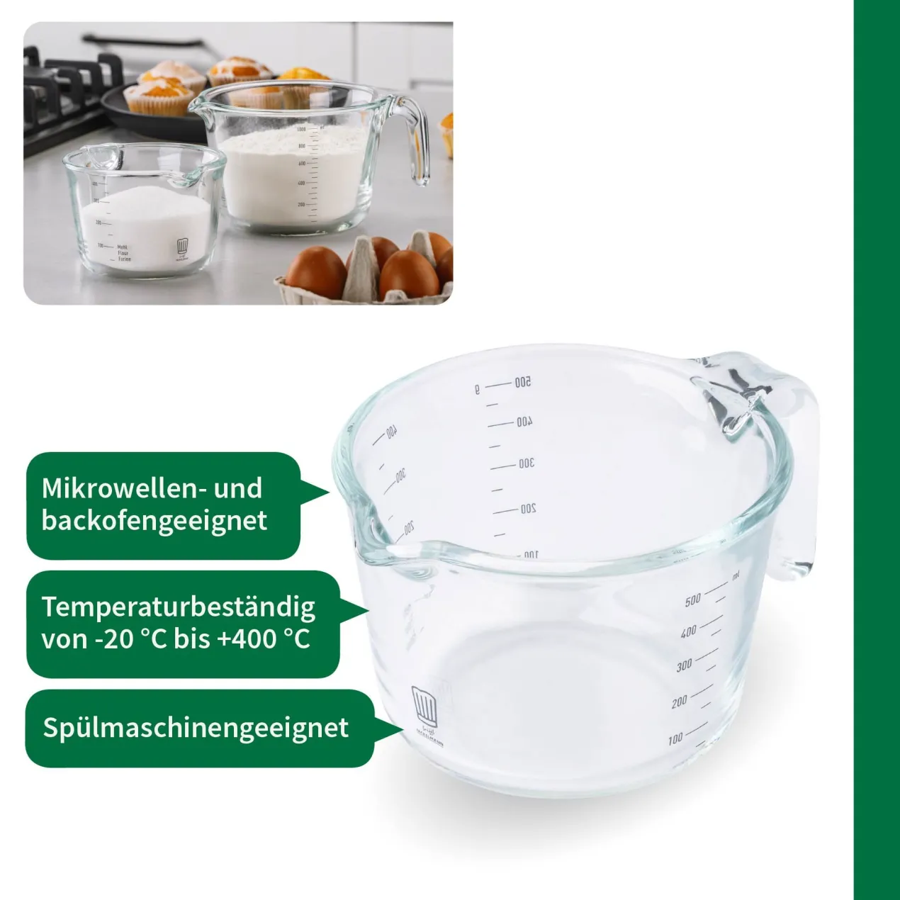 Messbecher Alles aus Glas, 500ml