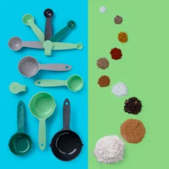 Messbecher und Messlöffel-Set Go Green,10-tlg