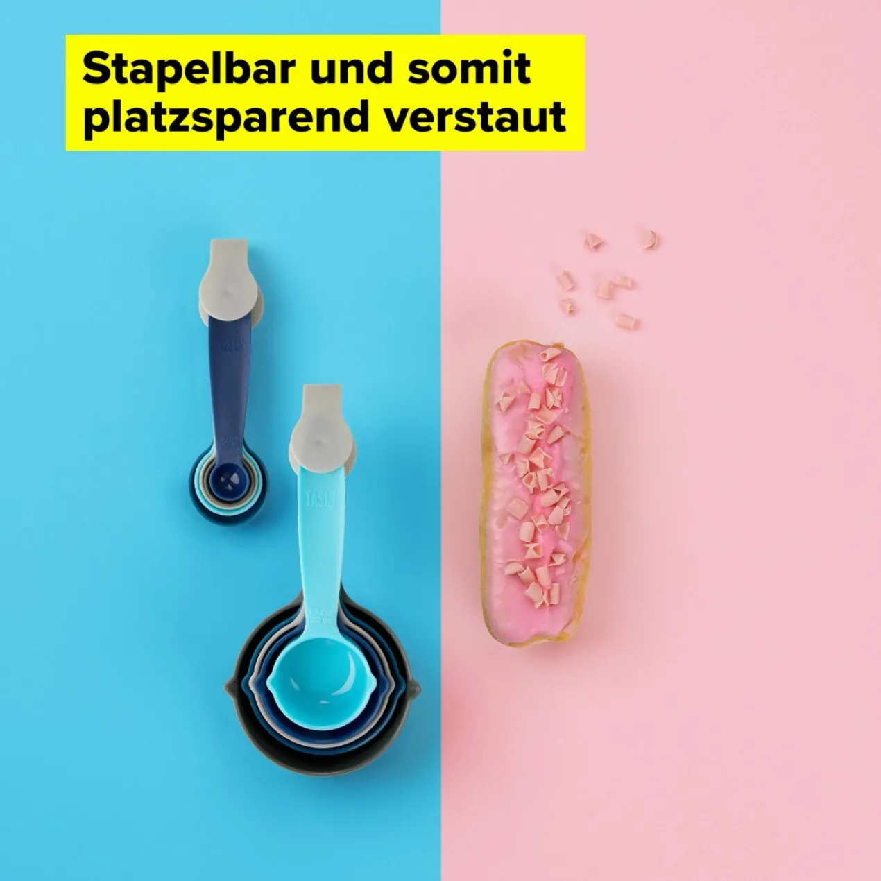 Messbecher und Messlöffel-Set, 10-teilig