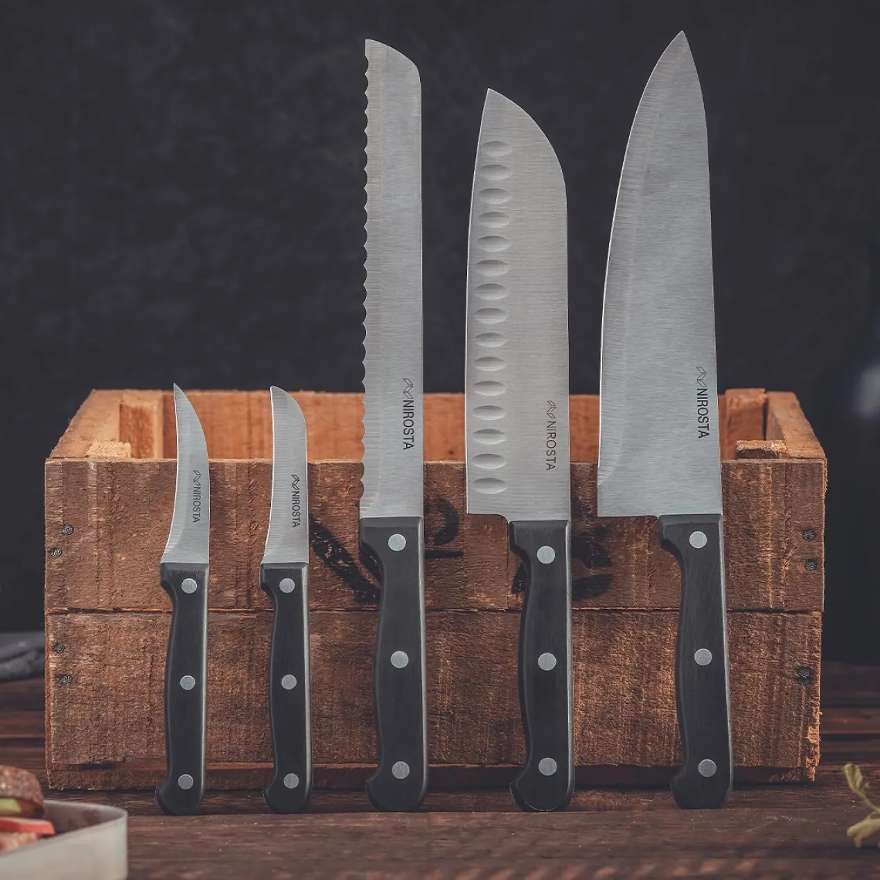 Messer-Set "Mega", 5-teilig