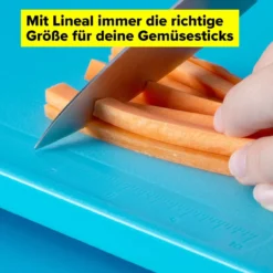 Multifunktions-Schneidebrett inkl. Vorbereitungsschalen, 5-tlg