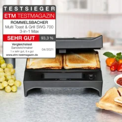 Multi Toast & Grill SWG 700, 3in1