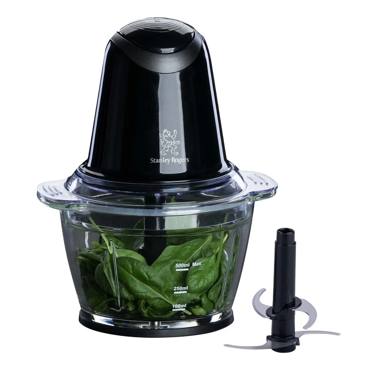 Multi-Zerkleinerer elektrisch, Glas, 1L, 500W