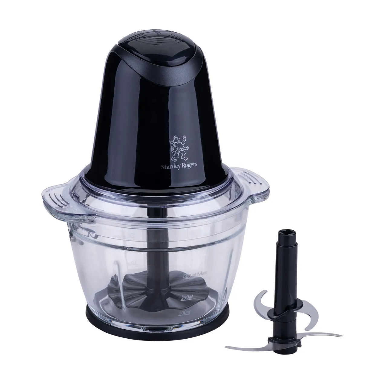 Multi-Zerkleinerer elektrisch, Glas, 1L, 500W