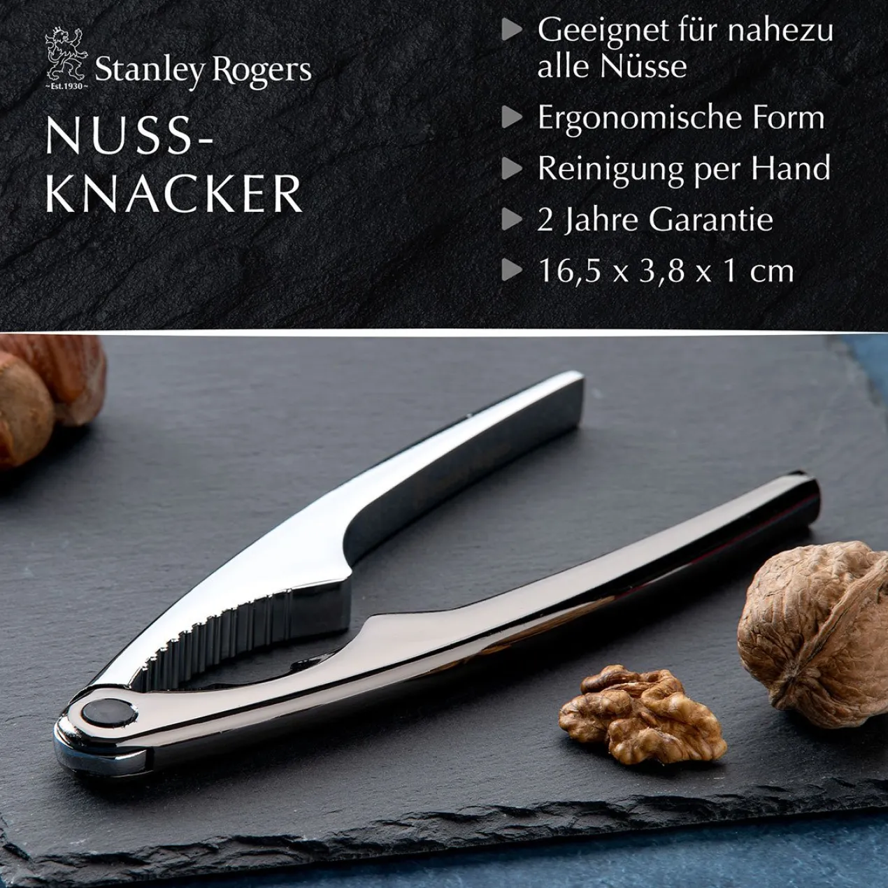 Nussknacker, 17cm, zweifarbig