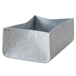 Organize your closet Aufbewahrungsbox, 54x37x21 cm, Filz, grau
