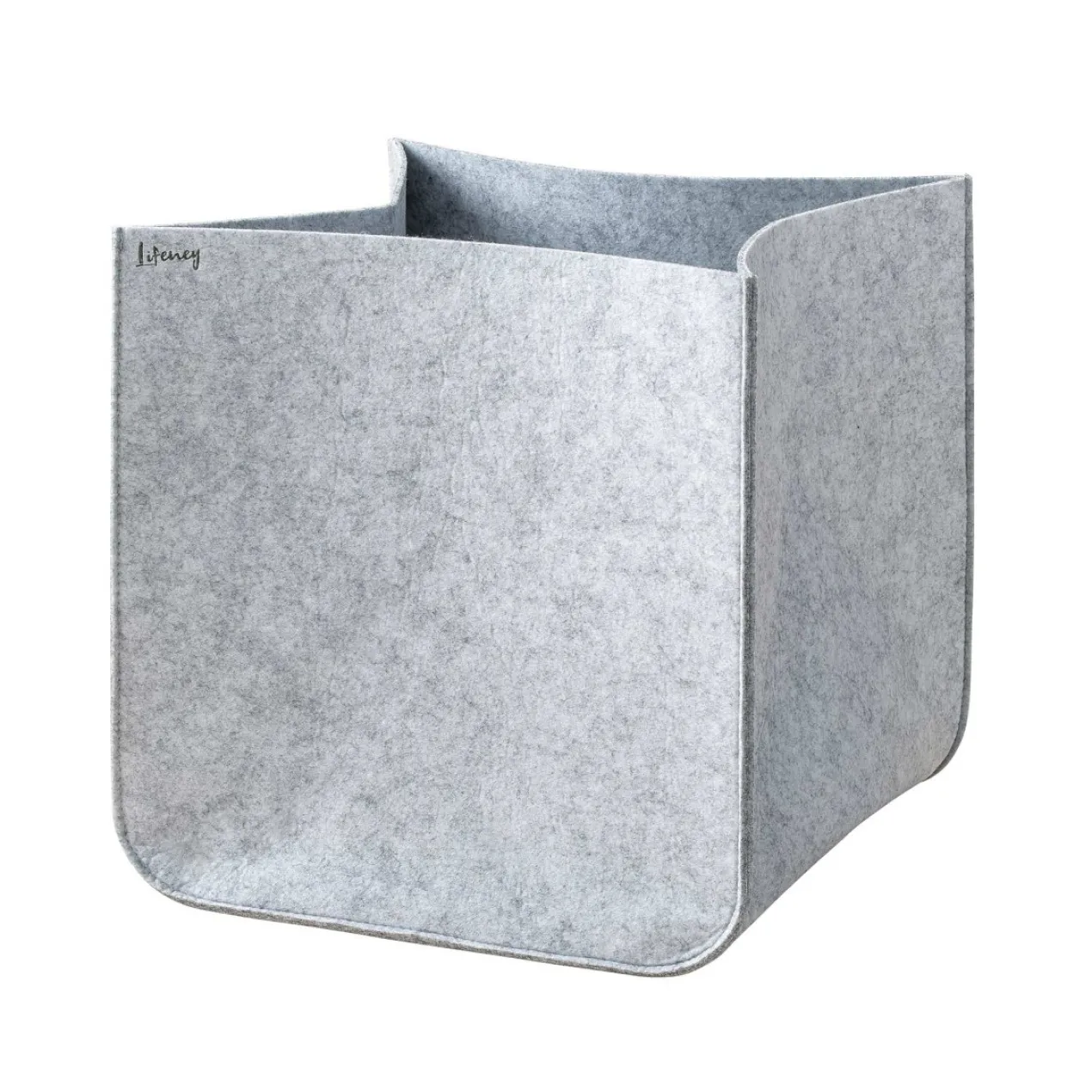 Organize your closet Aufbewahrungsbox, 33x33x33 cm, Filz, grau