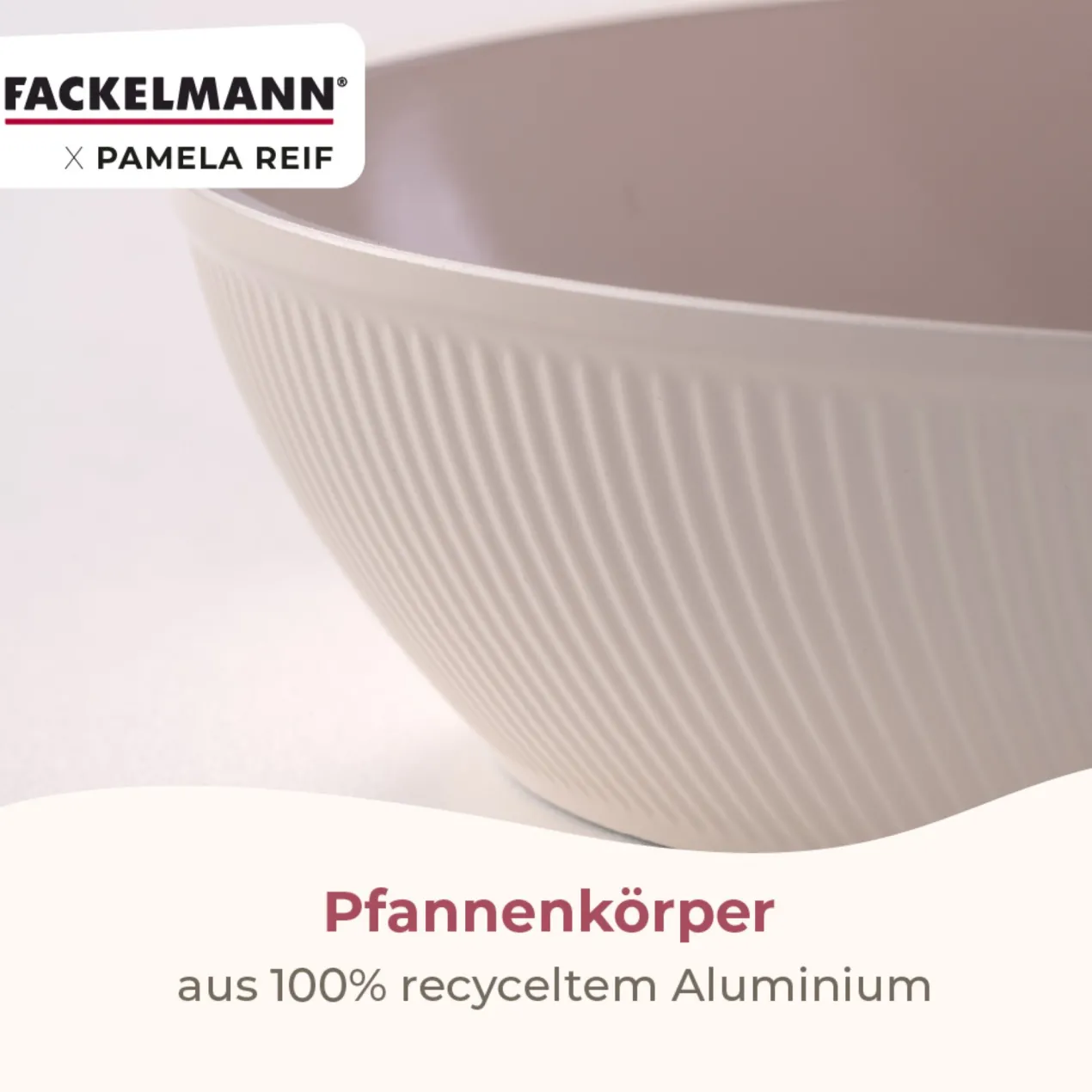 Pamela Reif Bratpfanne Shell, Ø28cm