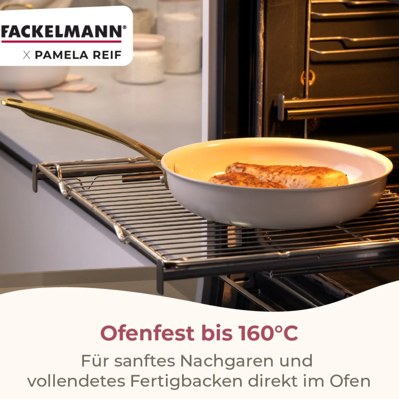 Pamela Reif Bratpfanne Signature, Ø28cm – 20% Rabatt mit Code: COOK20