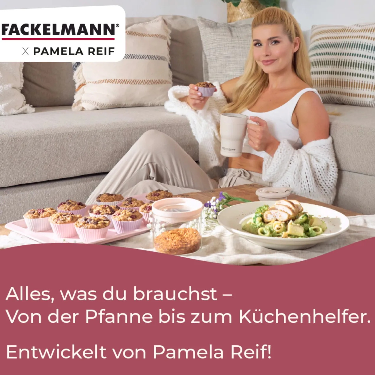 Pamela Reif Gemüsemesser, rosa, 12cm Klinge