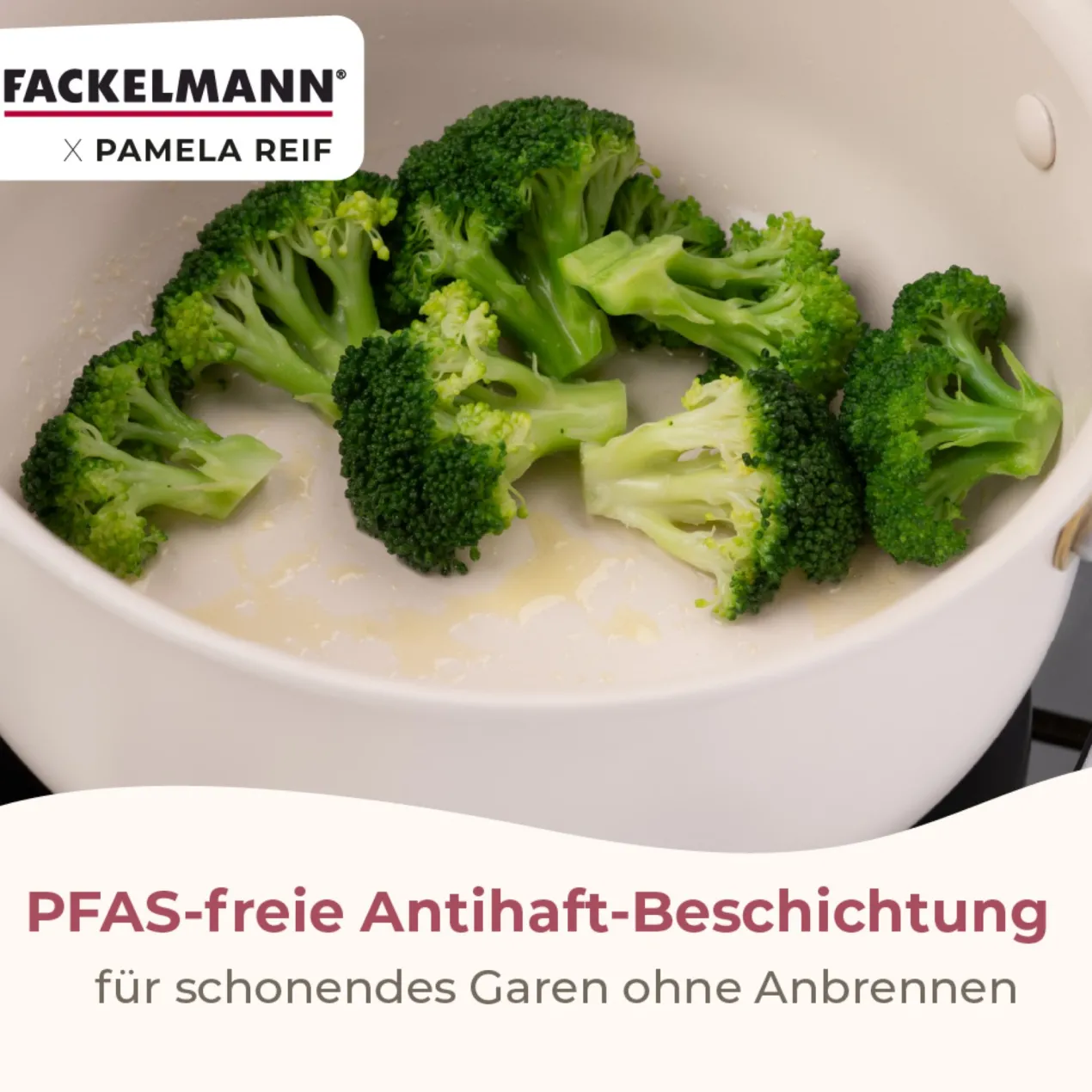Pamela Reif Kochtopf mit Deckel Signature, Ø20cm – 20% Rabatt mit Code: COOK20