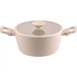 Pamela Reif Kochtopf mit Deckel Shell, Ø24cm