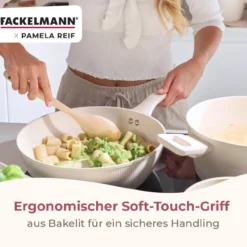 Pamela Reif Kochtopf mit Deckel Shell, Ø20cm