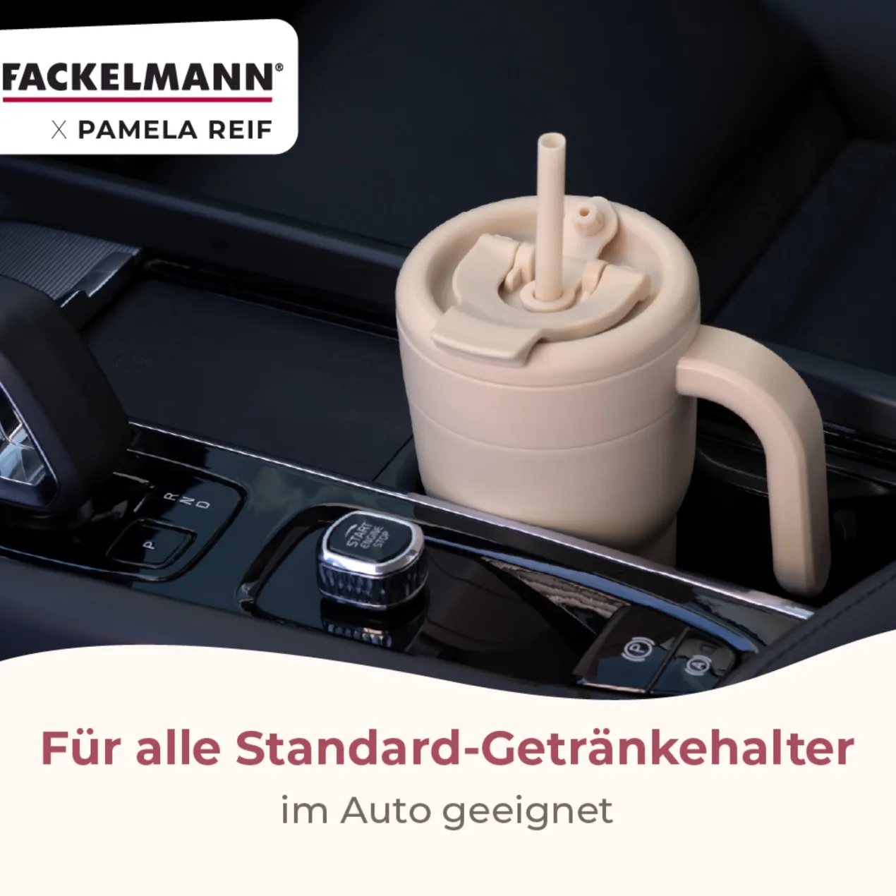 Pamela Reif Thermotrinkbecher Pastell Beige, 420ml