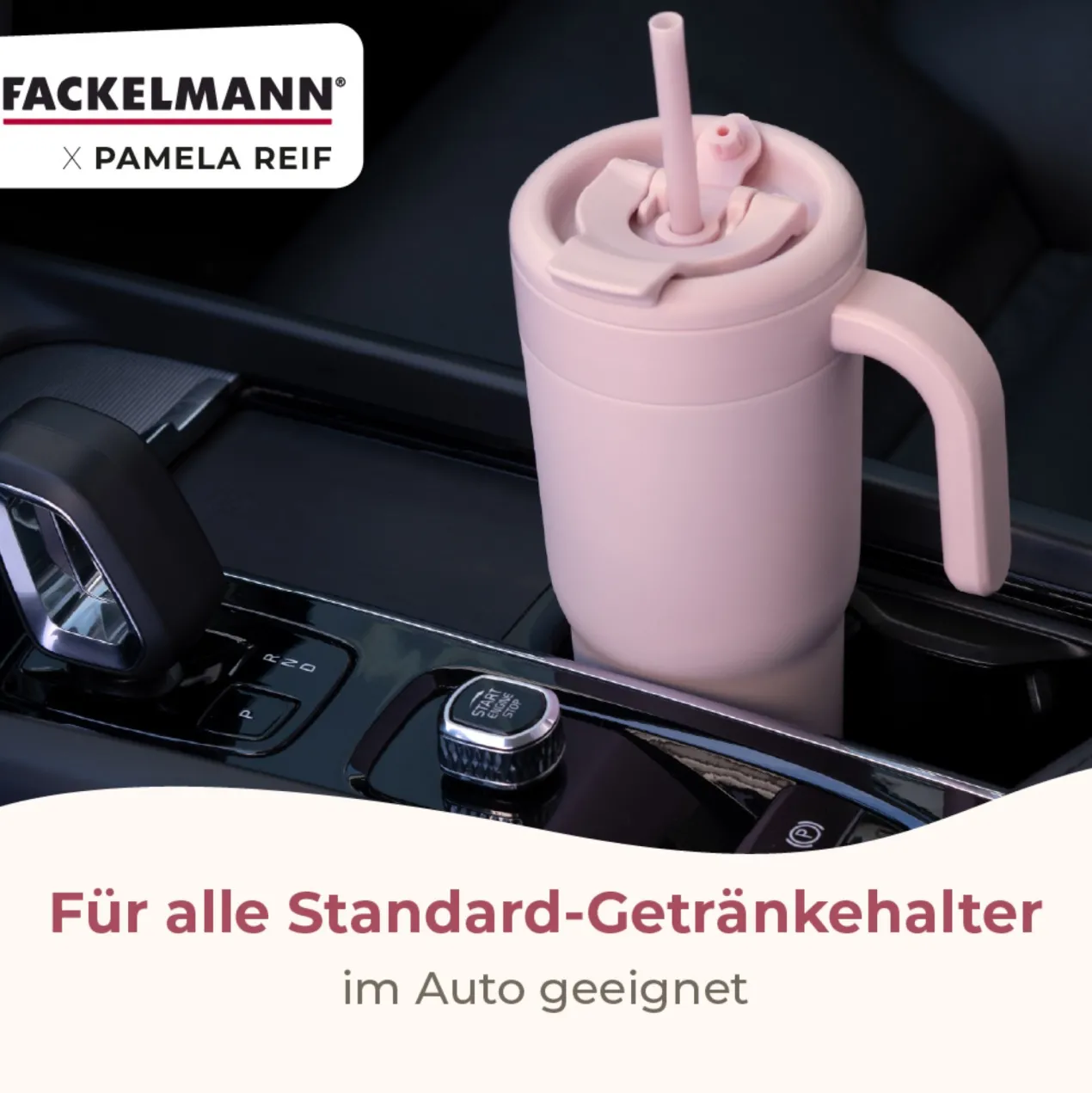 Pamela Reif Thermotrinkbecher Rosa, 720ml
