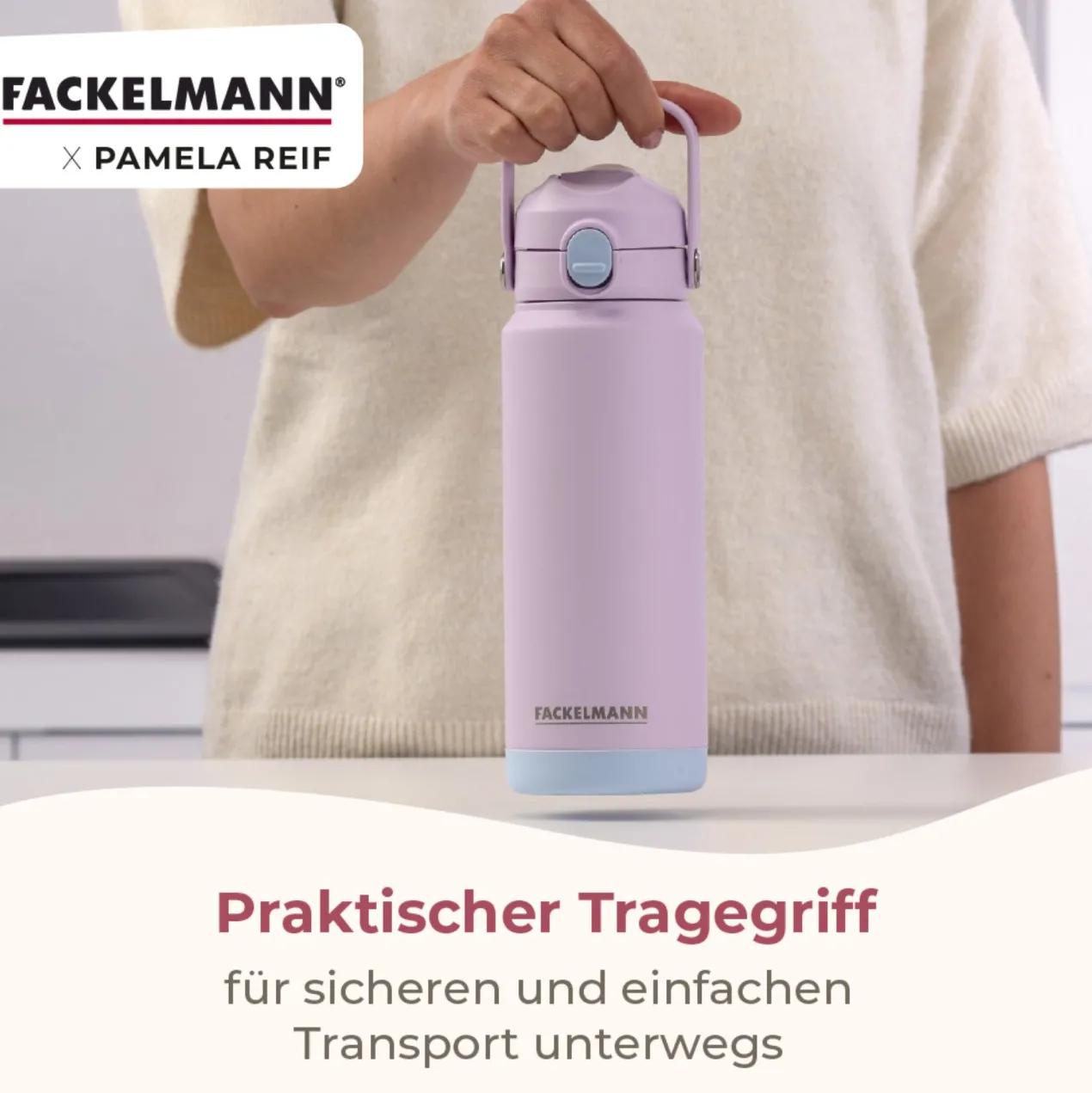 Pamela Reif Thermotrinkflasche, lila, 720mL