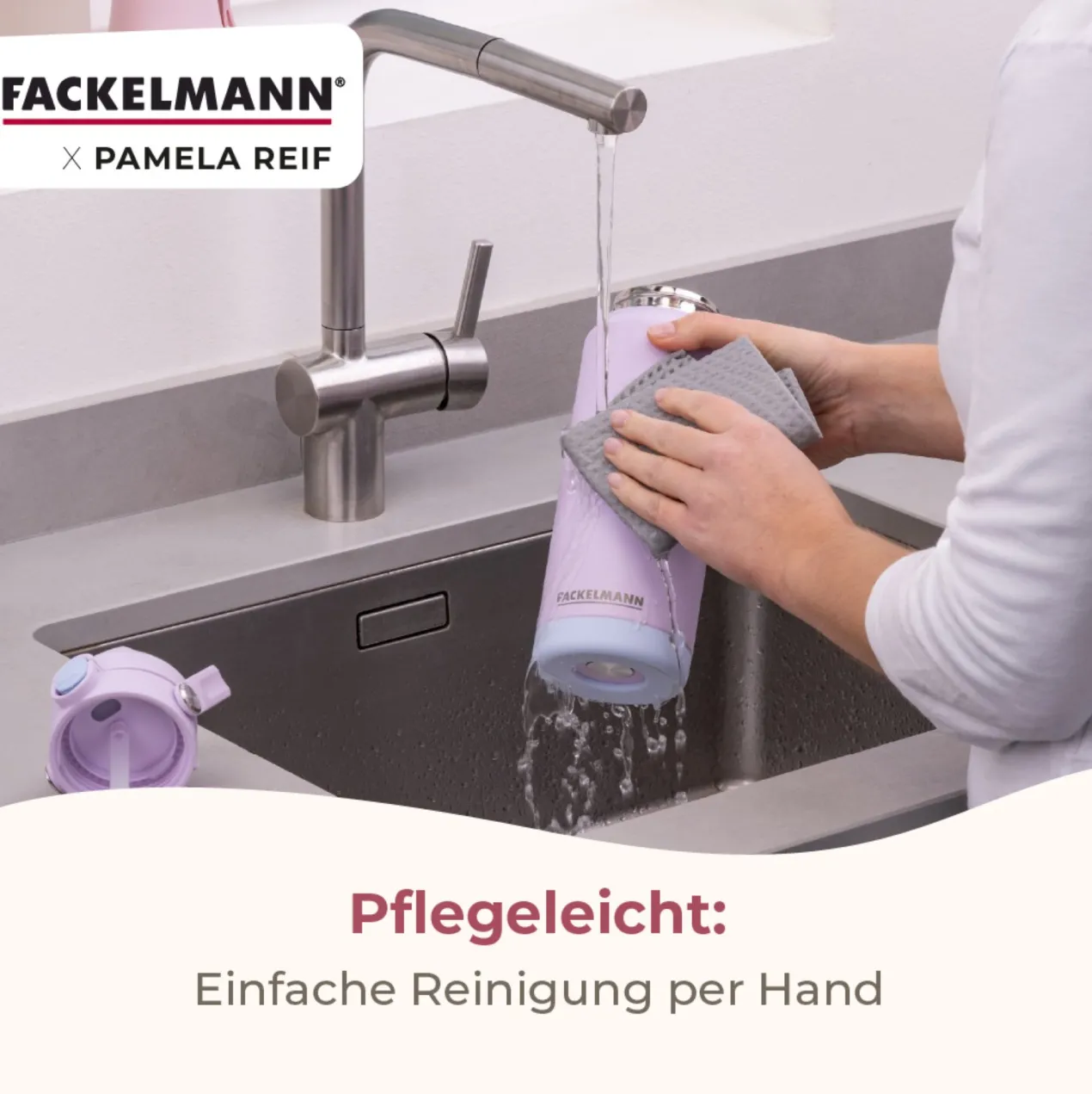 Pamela Reif Thermotrinkflasche, lila, 720mL
