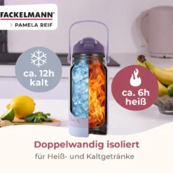 Pamela Reif Thermotrinkflasche, lila, 360mL