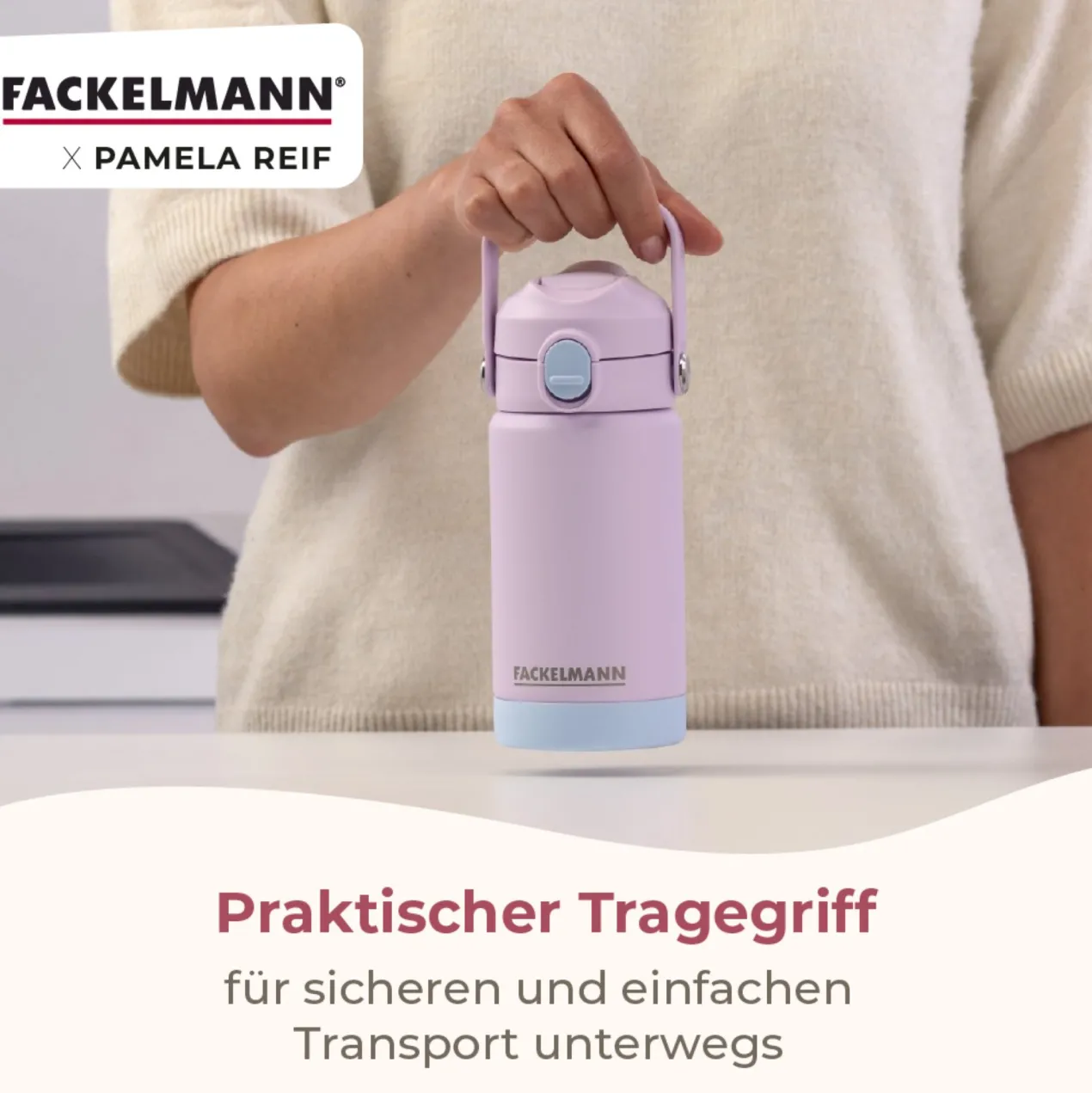 Pamela Reif Thermotrinkflasche, lila, 360mL