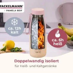 Pamela Reif Thermotrinkflasche mit Becher, 550mL