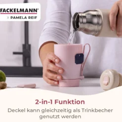 Pamela Reif Thermotrinkflasche mit Becher, 550mL