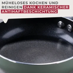 Pfanne Mini Cooking, grün, Ø12cm