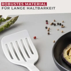 Pfannenwender Essential, cremeweiß