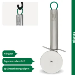 Pizzaschneider München, 20cm, Edelstahl