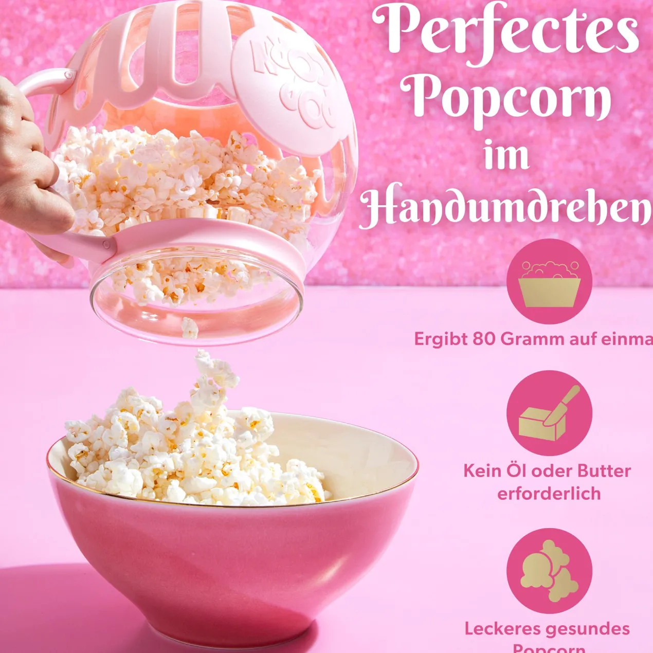 Popcorn-Maker für Mikrowelle, 3L