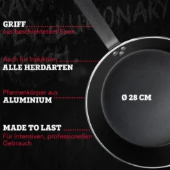 Profi Bratpfanne Resist, Ø28cm