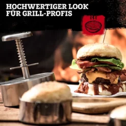 Profi-Burgerpresse, Edelstahl
