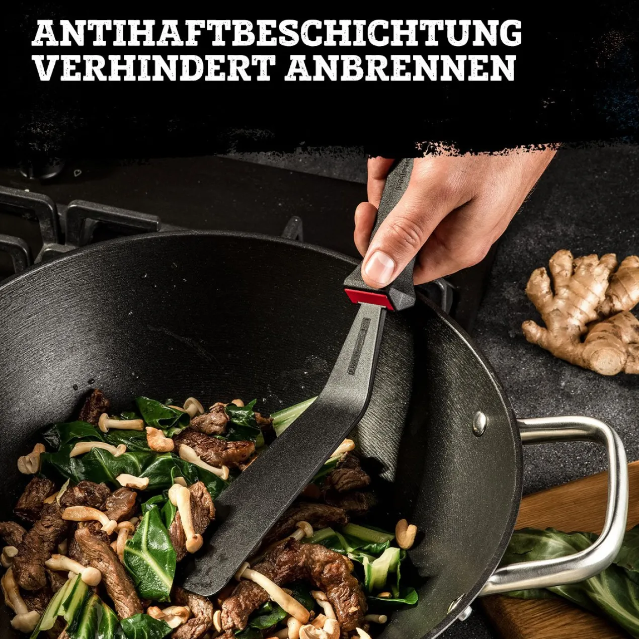 Profi Wok Force, antihaft, Ø32cm