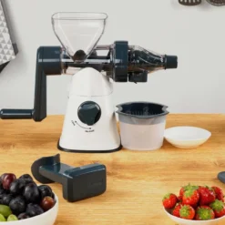 Saftpresse mit Behälter #easyprepare, manuell, 3-teilig