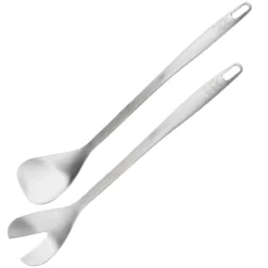 Salatbesteck Satin, 32cm, Edelstahl