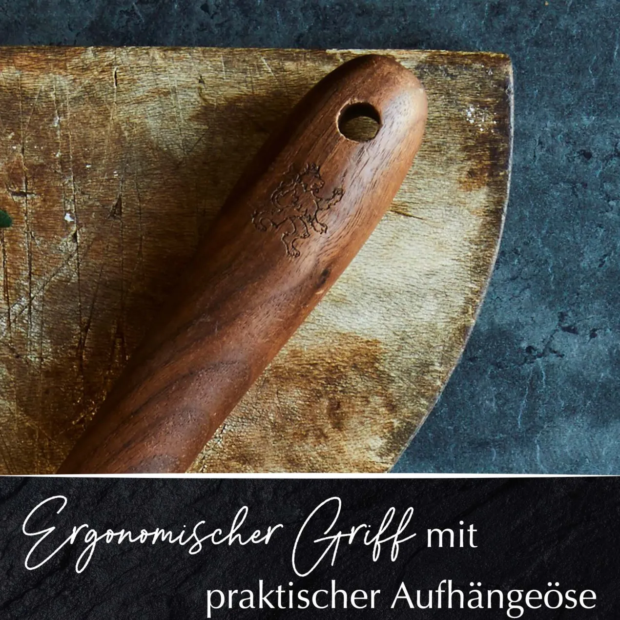 Schlitzwender Black Walnut, 32cm, Walnussholz