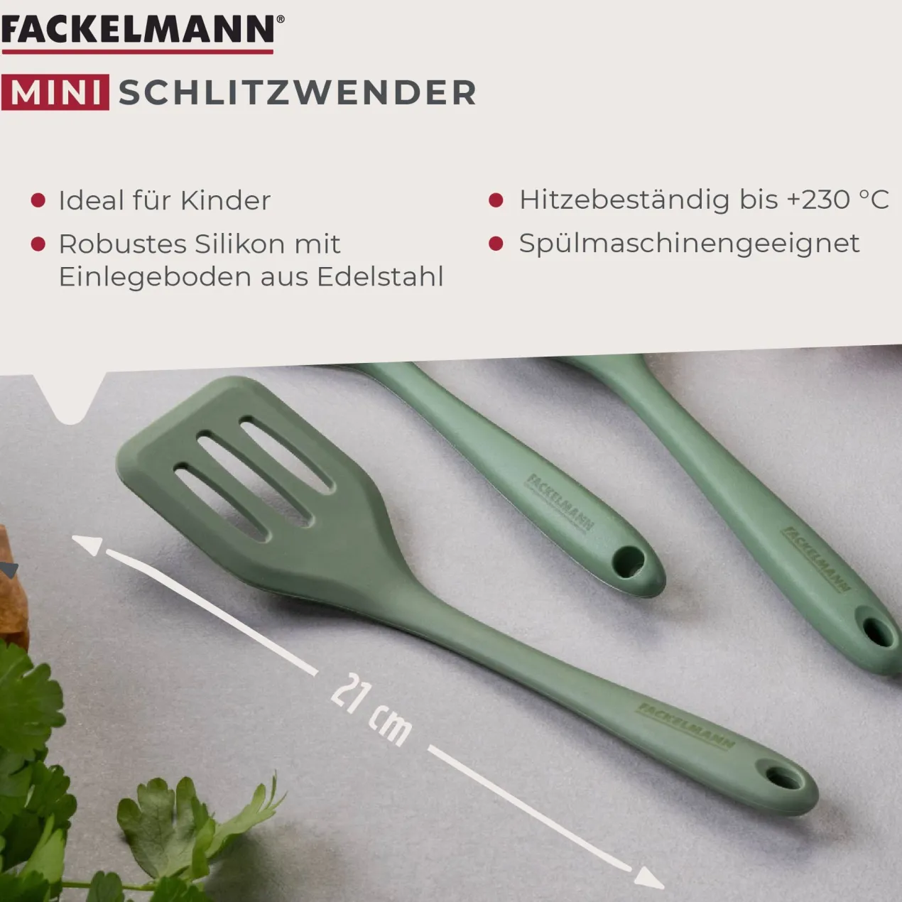 Schlitzwender Mini Cooking, grün