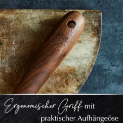 Schneebesen Black Walnut, 31cm, Walnussholz